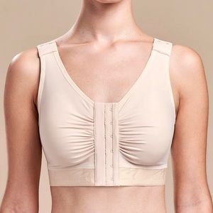 Marena Recovery Post Surgery Compression Bra Size Medium 3436 Beige *Price Firm*